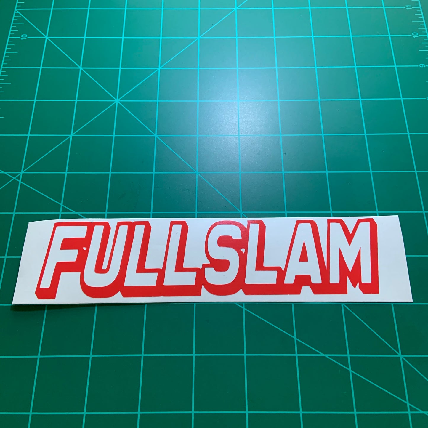 Full Slam Vinyl Sticker
